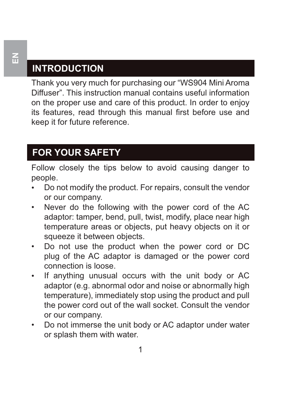 Oregon Scientific WS904 User Manual | Page 4 / 171