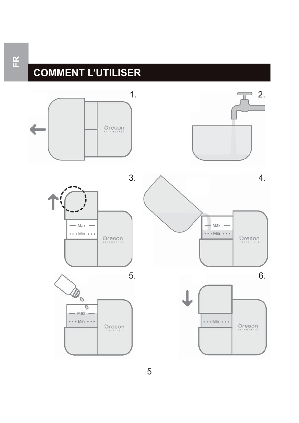 Comment l’utiliser | Oregon Scientific WS904 User Manual | Page 42 / 171
