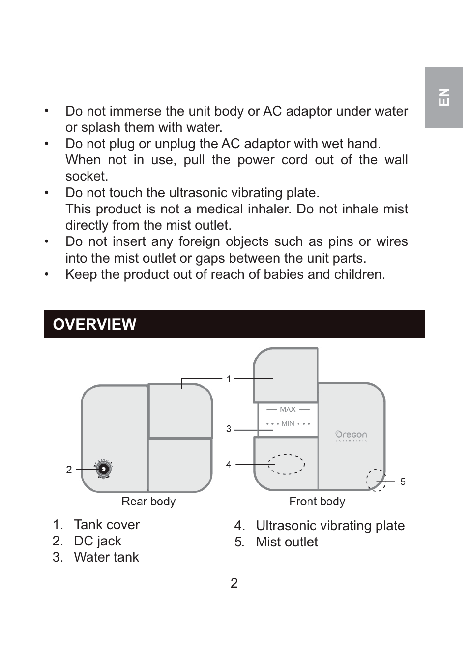 Overview | Oregon Scientific WS904 User Manual | Page 5 / 171