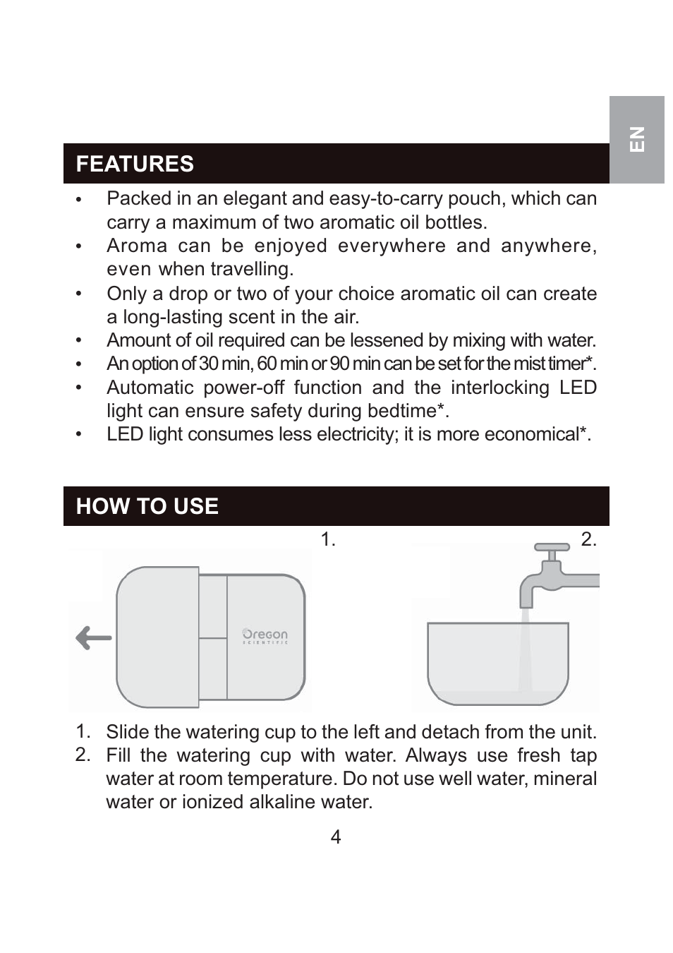 Features, How to use | Oregon Scientific WS904 User Manual | Page 7 / 171