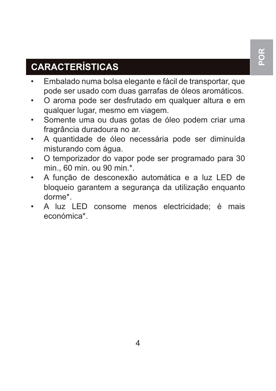 Características | Oregon Scientific WS904 User Manual | Page 95 / 171