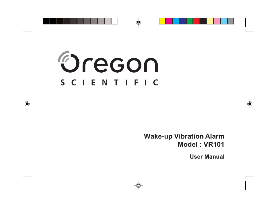 Oregon Scientific VR101 User Manual | 11 pages