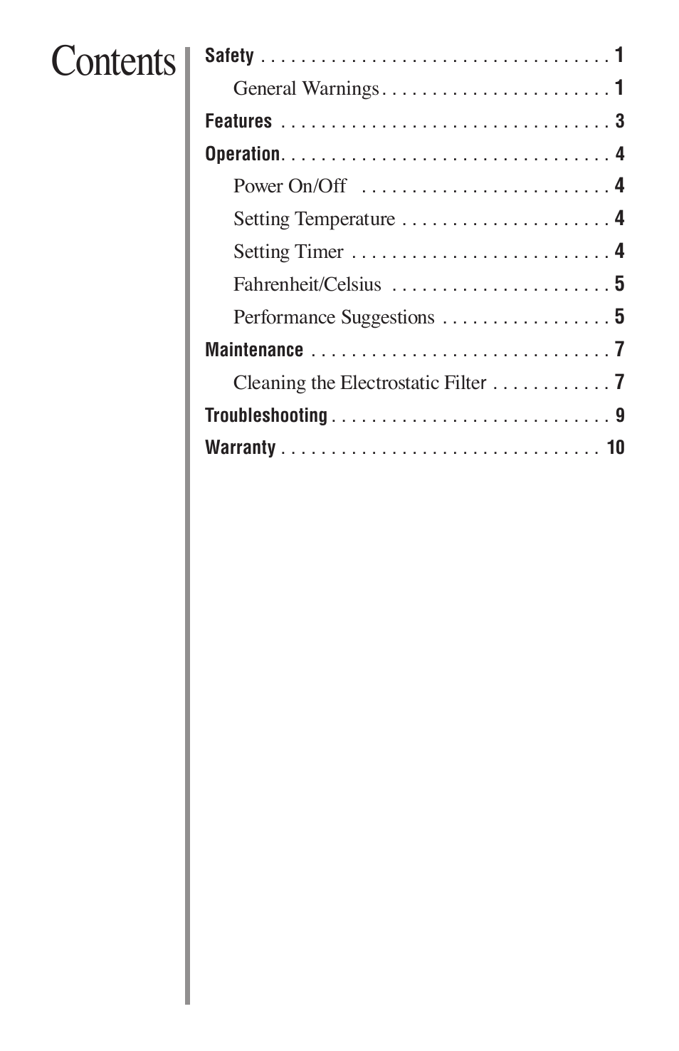 Oreck HEATWISE HW1000P User Manual | Page 3 / 16
