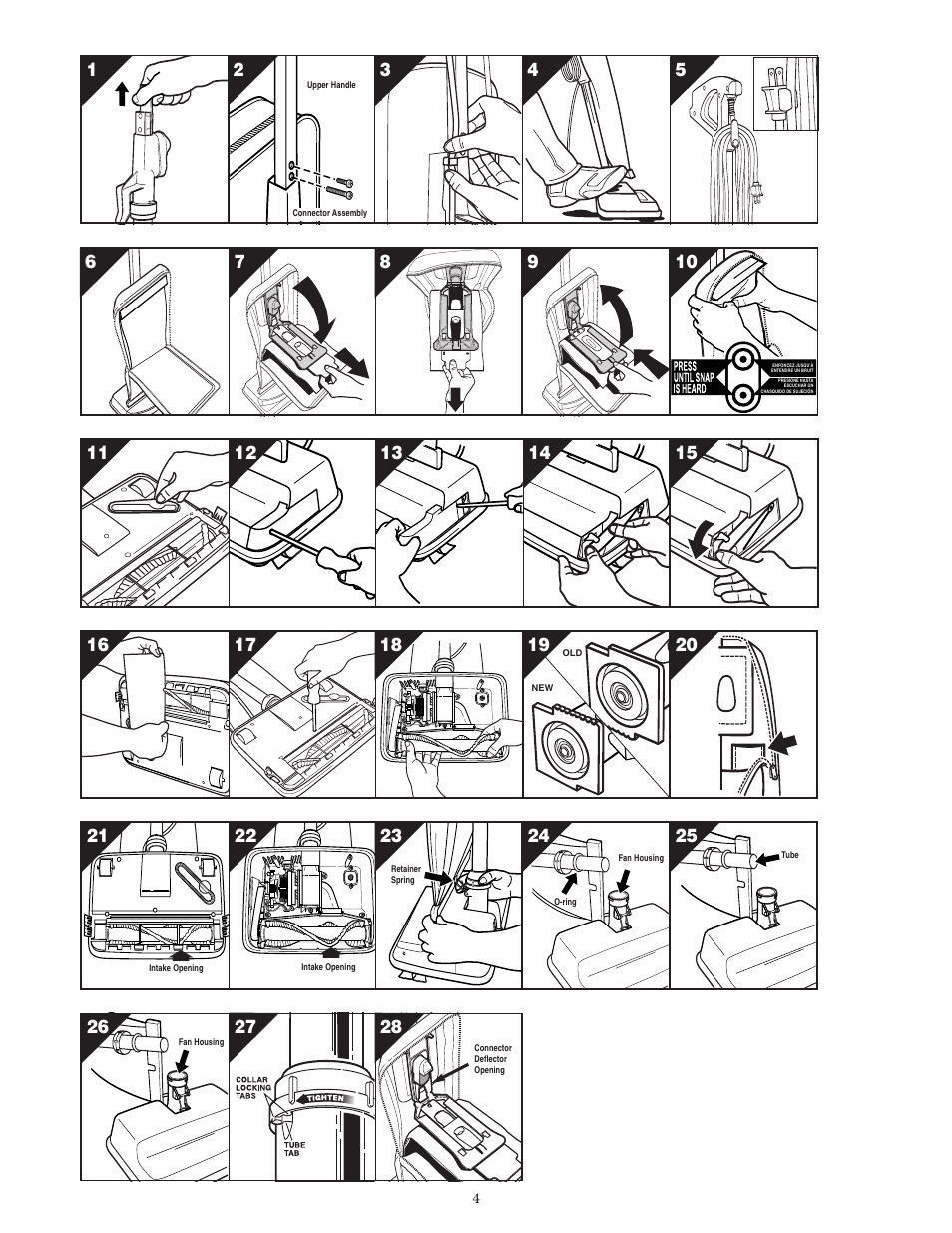 Oreck U2520RH User Manual | Page 4 / 8