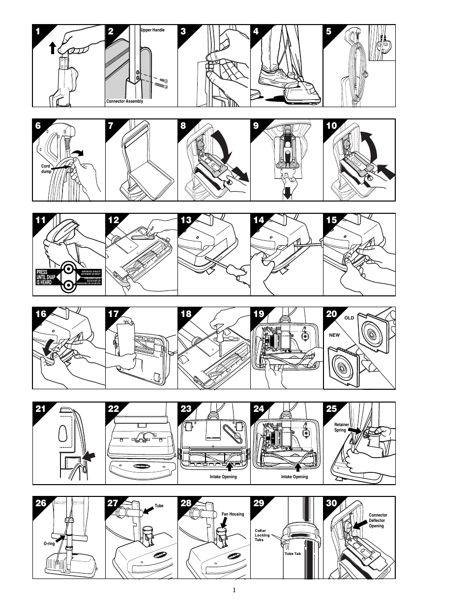 Oreck XL36R7HH User Manual | Page 2 / 8