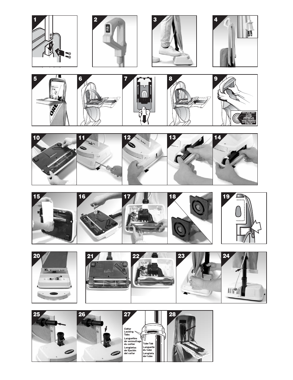 Oreck SIMPLY AMAZING XL3600HH User Manual | Page 2 / 16