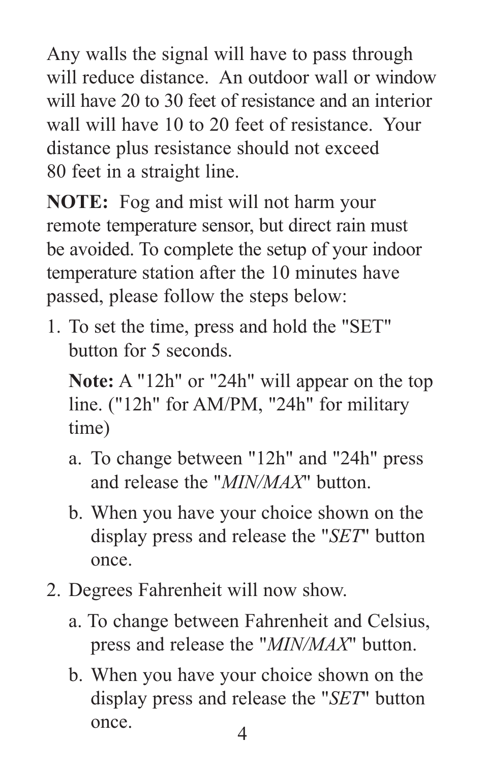 Oreck WS-7013U User Manual | Page 5 / 16