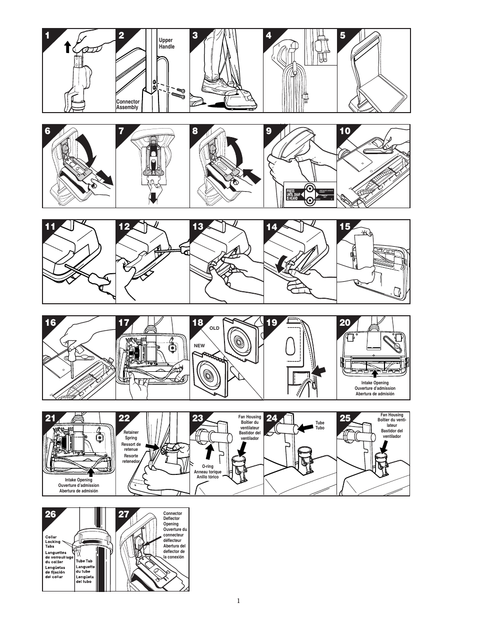 Oreck XL U3640RH User Manual | Page 2 / 16
