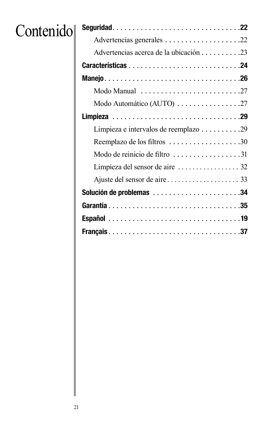 Oreck Air User Manual | Page 21 / 54