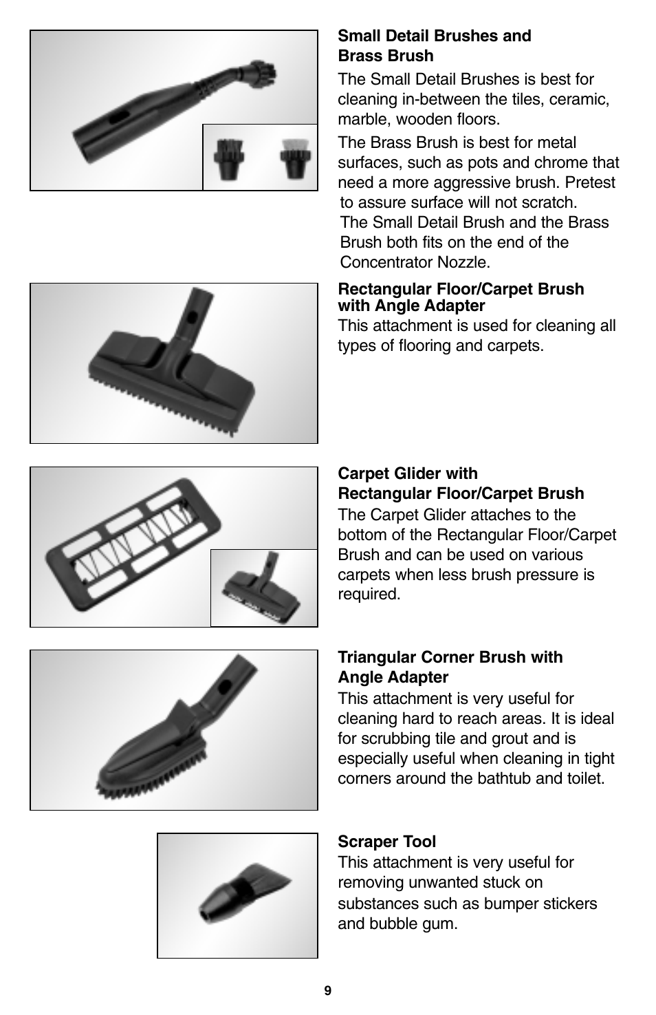 Oreck USER'S GUIDE User Manual | Page 10 / 16