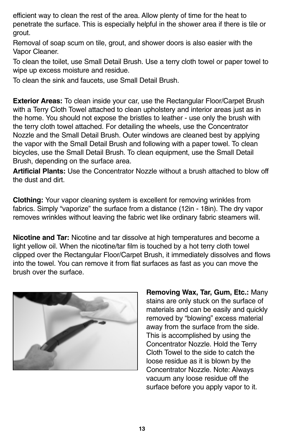 Oreck USER'S GUIDE User Manual | Page 14 / 16