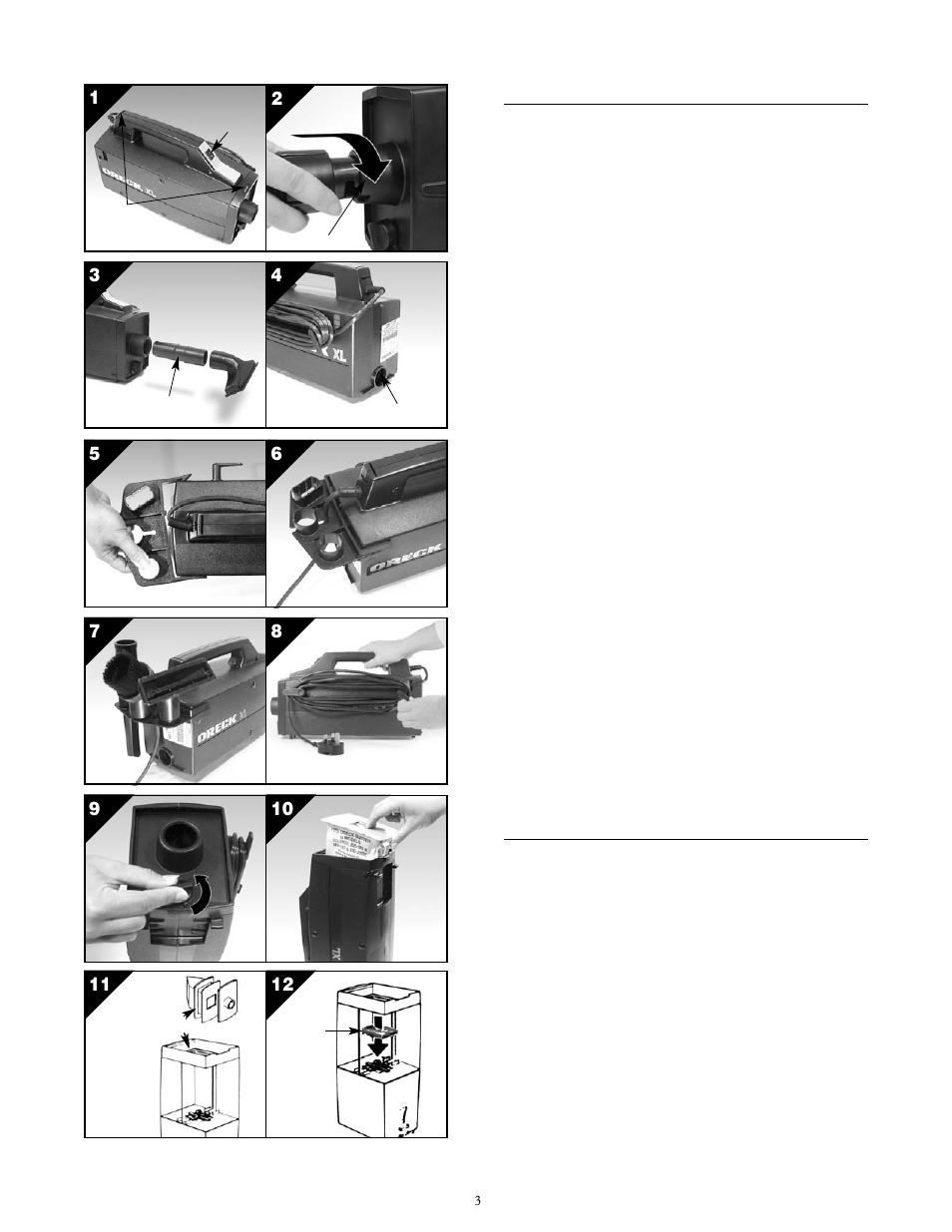 Oreck BB877-RD User Manual | Page 3 / 4