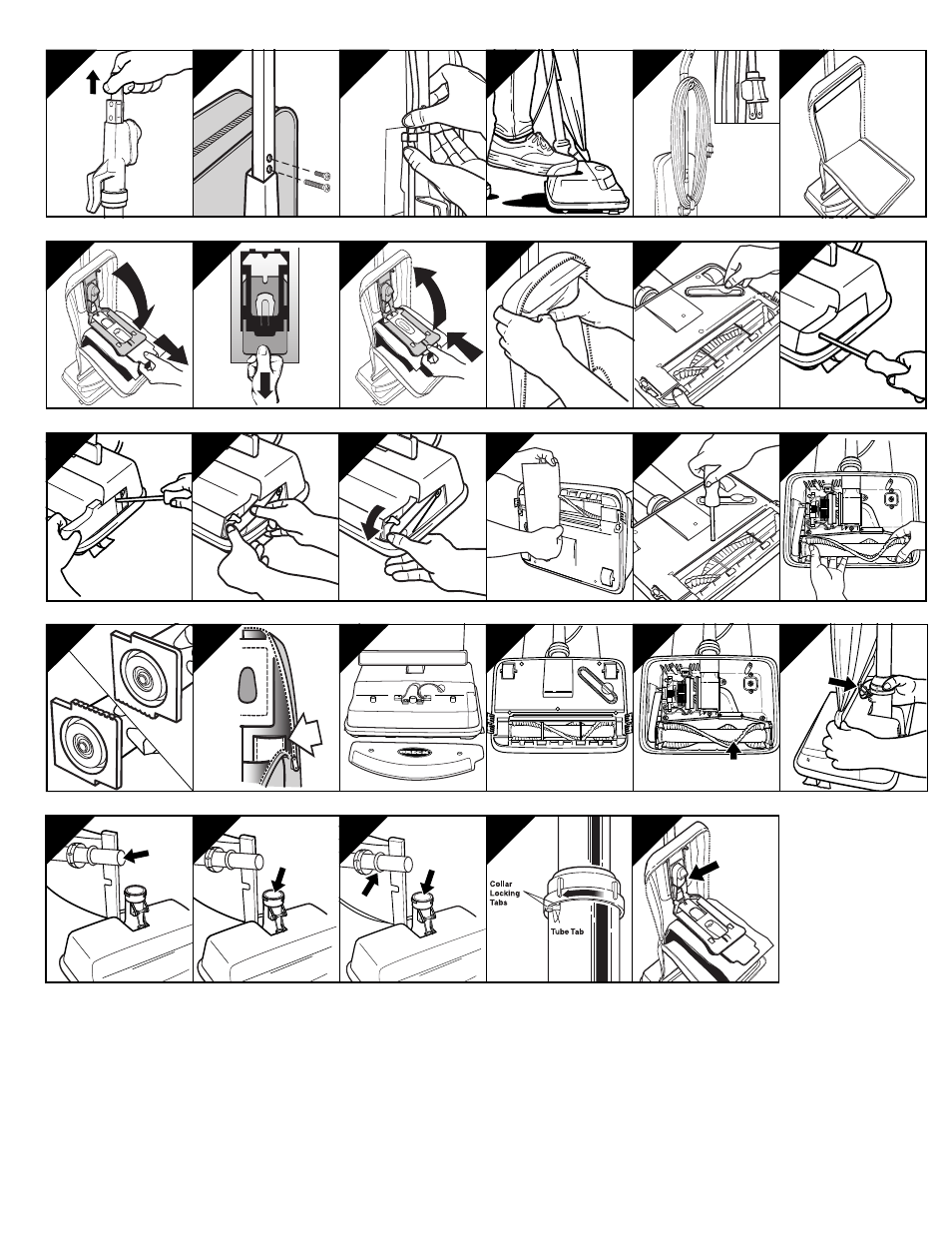 Oreck Upright Bag Vacuum Cleaner User Manual | Page 2 / 8