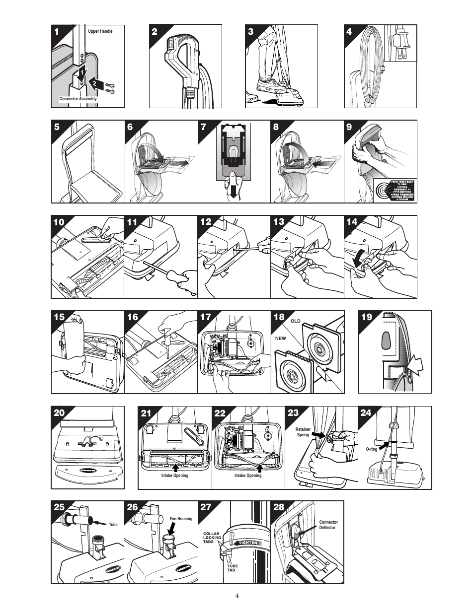 Oreck XL3600RH User Manual | Page 4 / 8