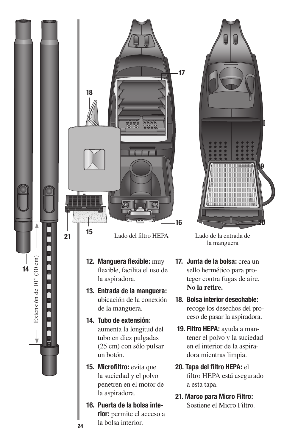 Oreck 1600 User Manual | Page 24 / 52