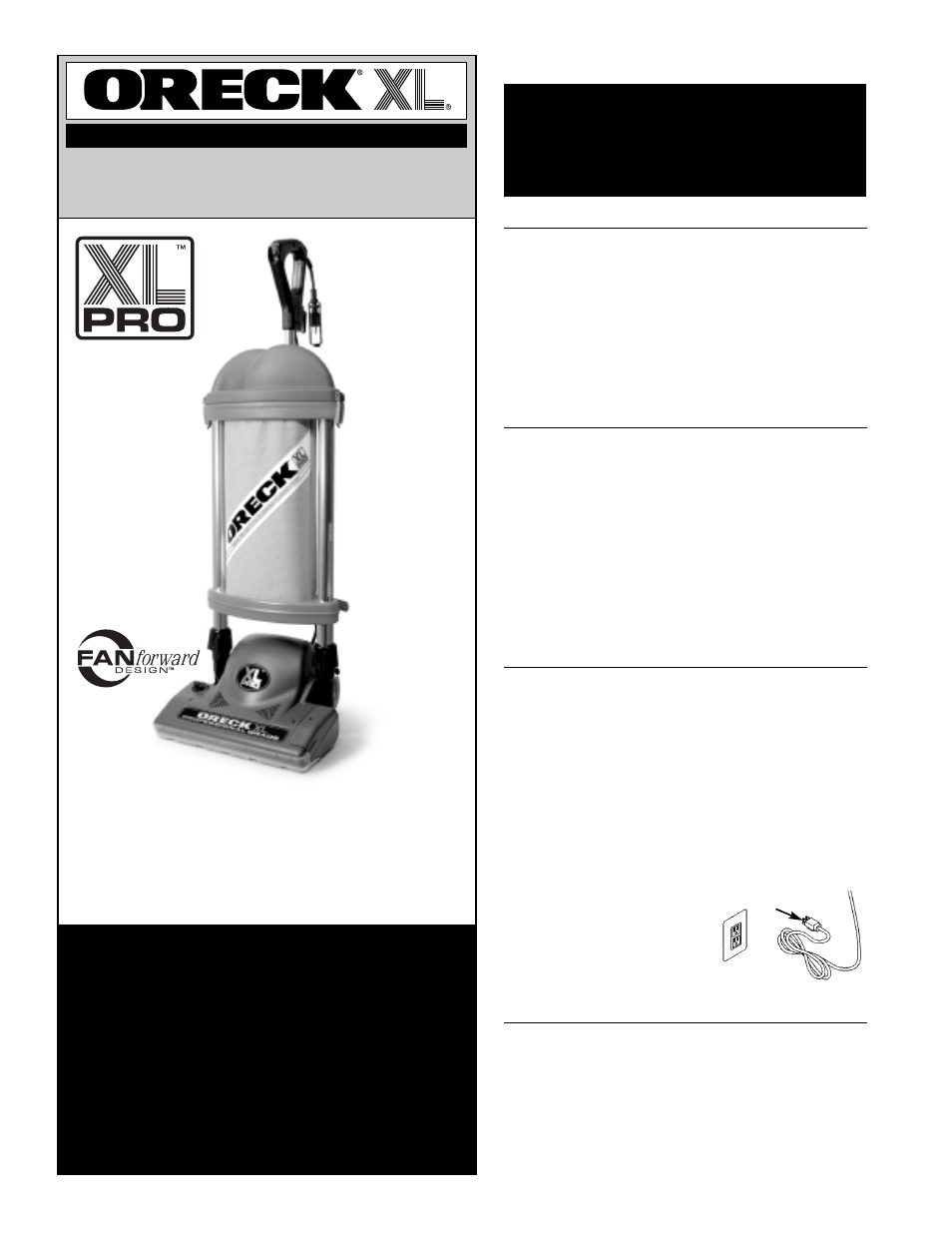 Importante, Ds1700hy, Conservez ce fascicule | Catégorie professionnelle, Uide, Utilisation | Oreck SIMPLY AMAZING DS1700HY User Manual | Page 7 / 16