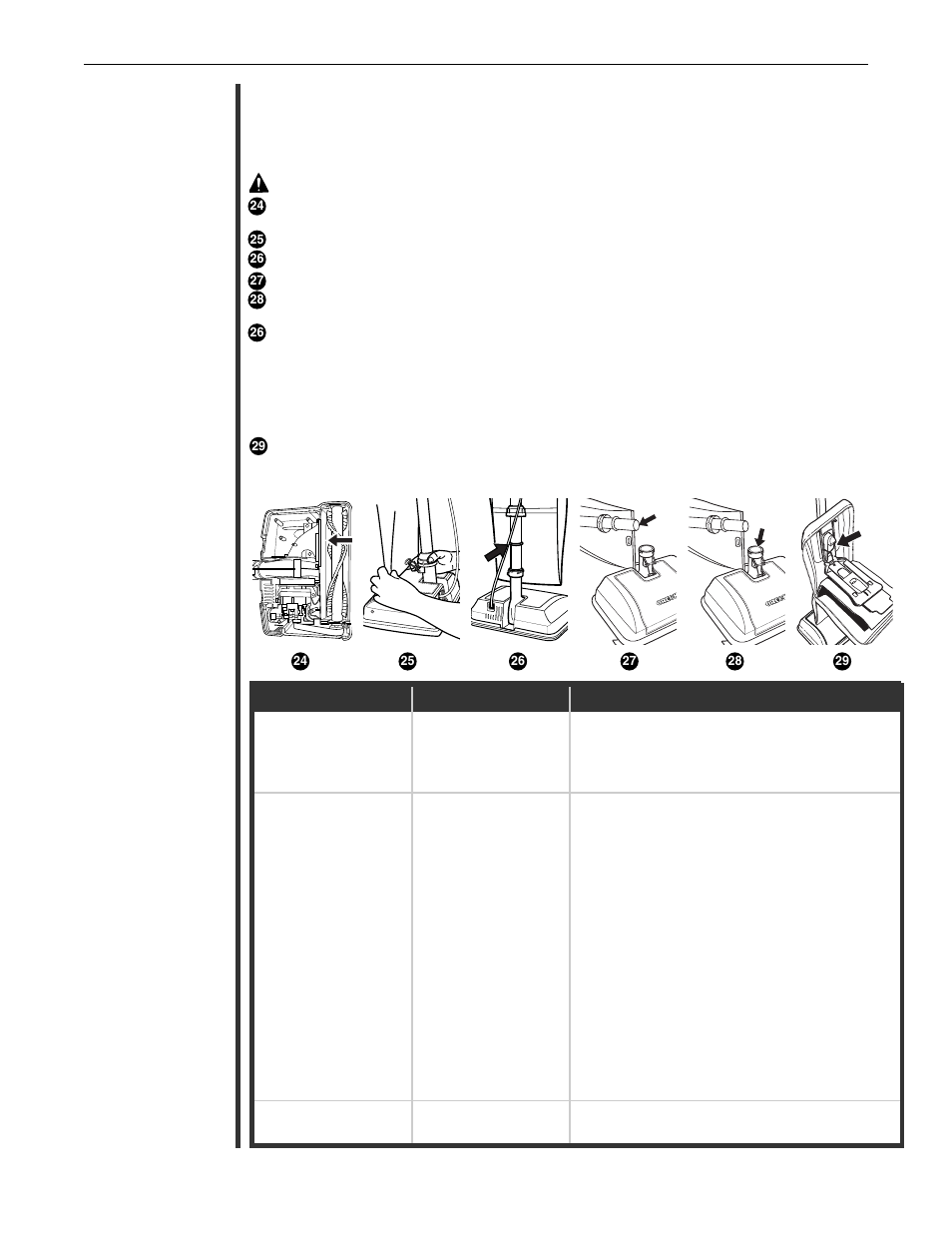 Entretien. dépannage | Oreck Upright Vacuum XL Silver Series U3771 User Manual | Page 26 / 28