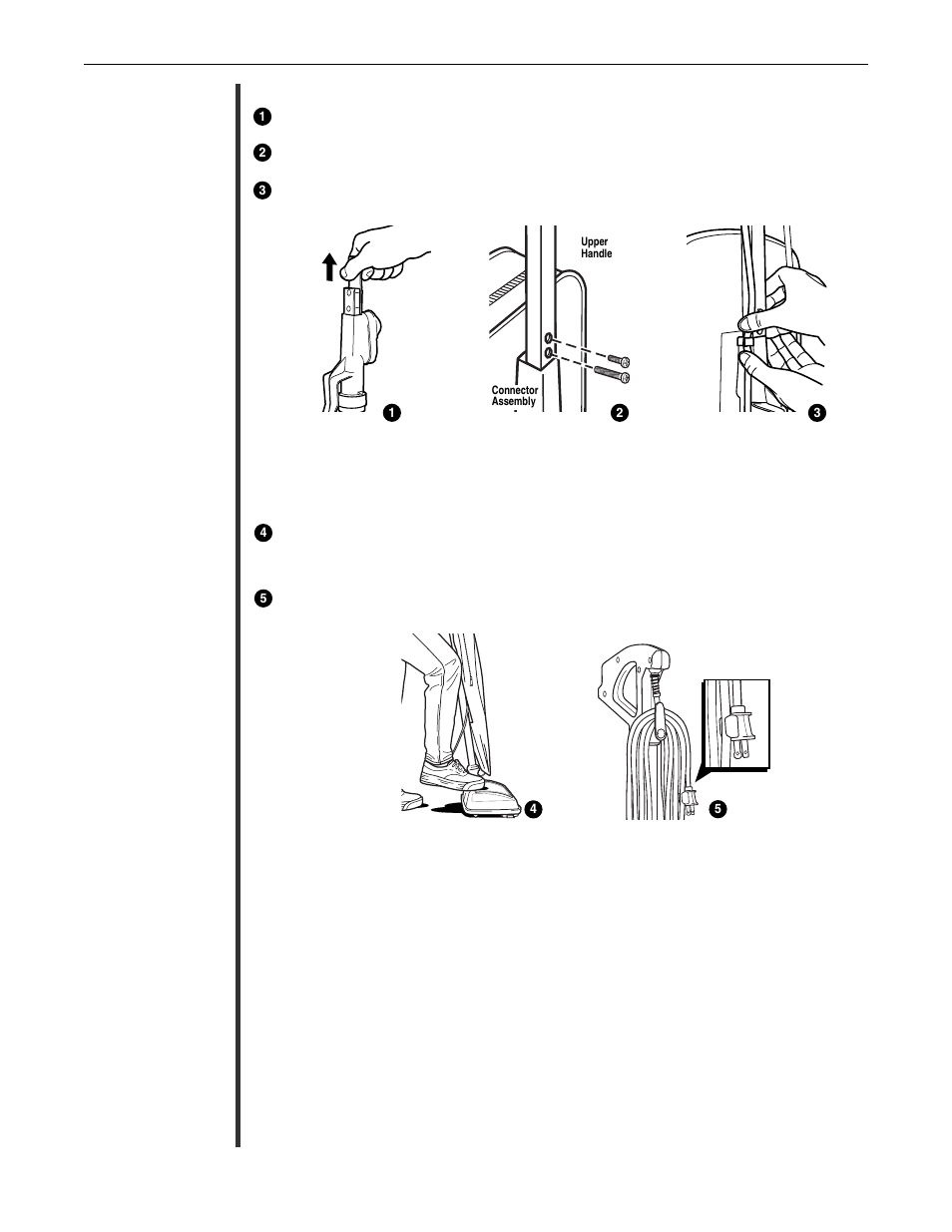 Operation | Oreck Upright Vacuum XL Silver Series U3771 User Manual | Page 4 / 28