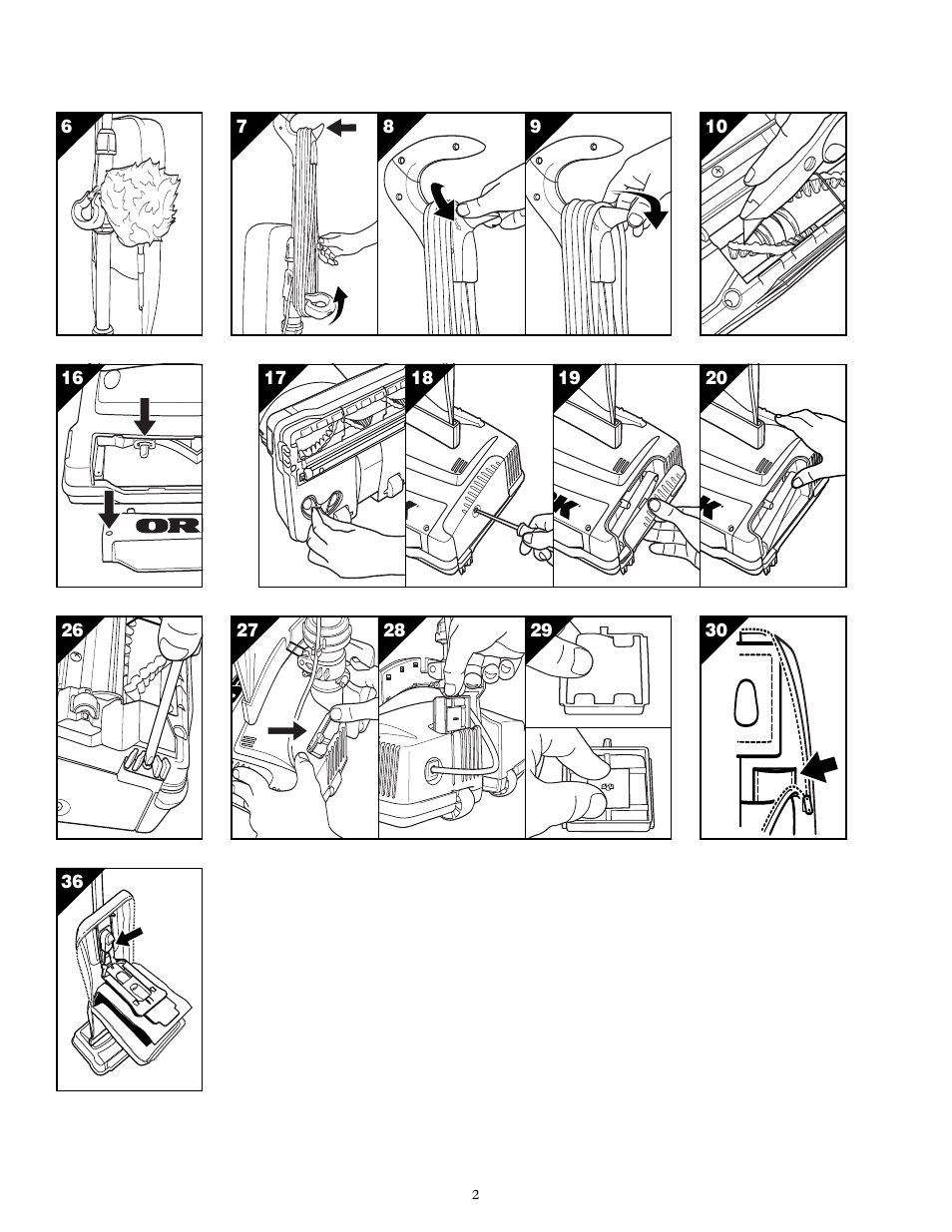 Oreck XL7705ECB User Manual | Page 3 / 8