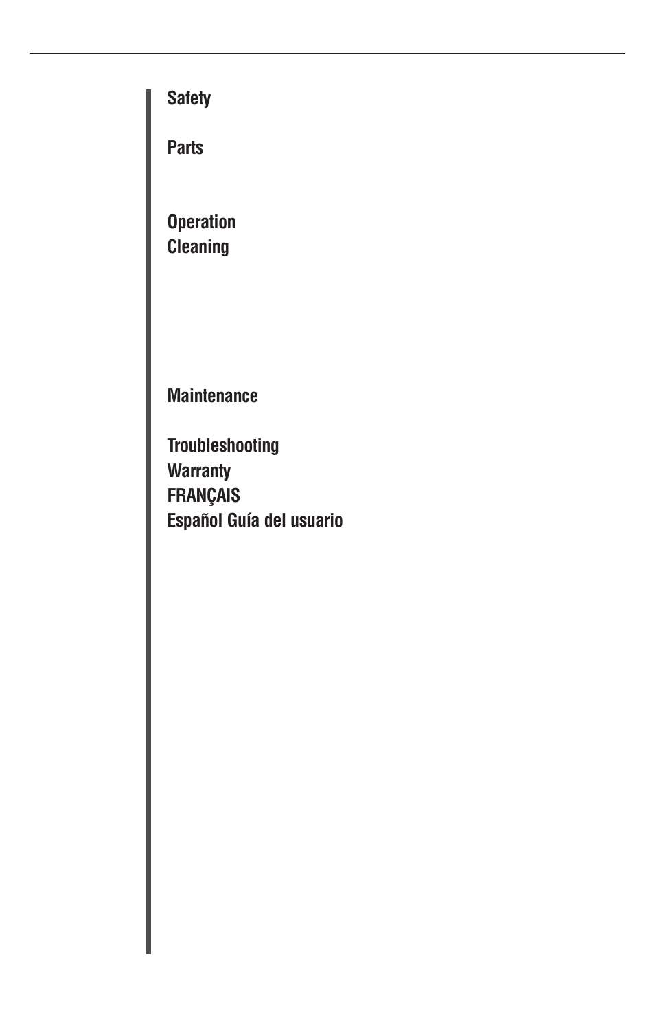 Oreck XL Рrofessional air purifier AIRP Series User Manual | Page 3 / 36