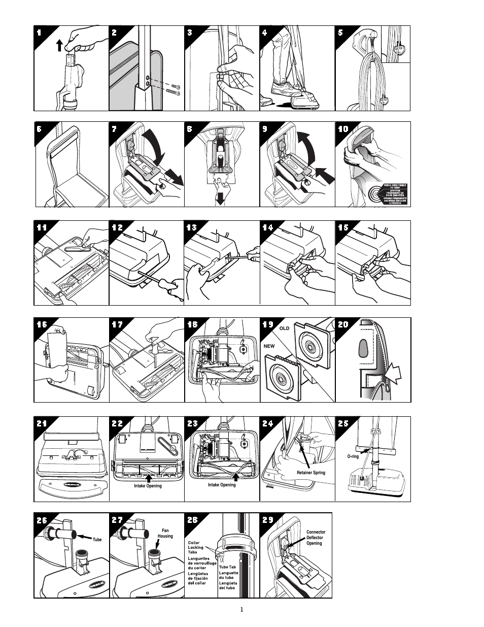 Oreck XL3605HH User Manual | Page 2 / 8