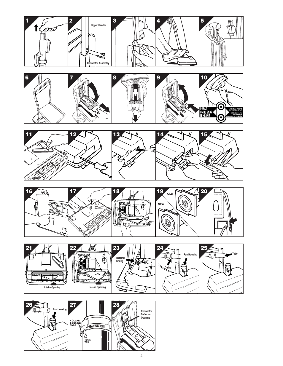 Oreck U2640RH User Manual | Page 4 / 8
