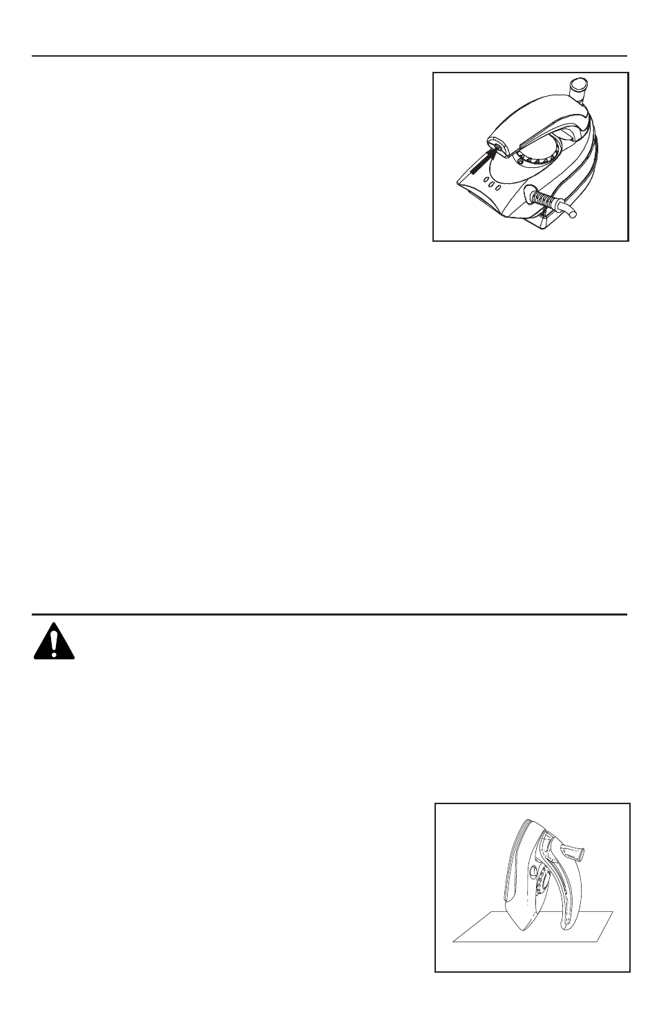 General information continued, Operating instructions for use as an iron, Filling with water | Controlling the temperature, Ironing tips, Using as a steam burst iron | Oreck JP777 User Manual | Page 5 / 7