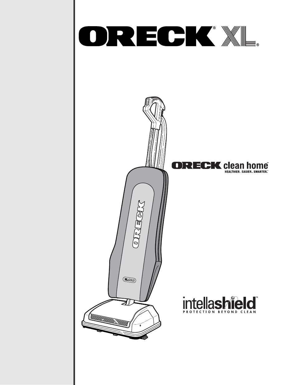 Oreck XL GOLD SERIES U4151 User Manual | 28 pages