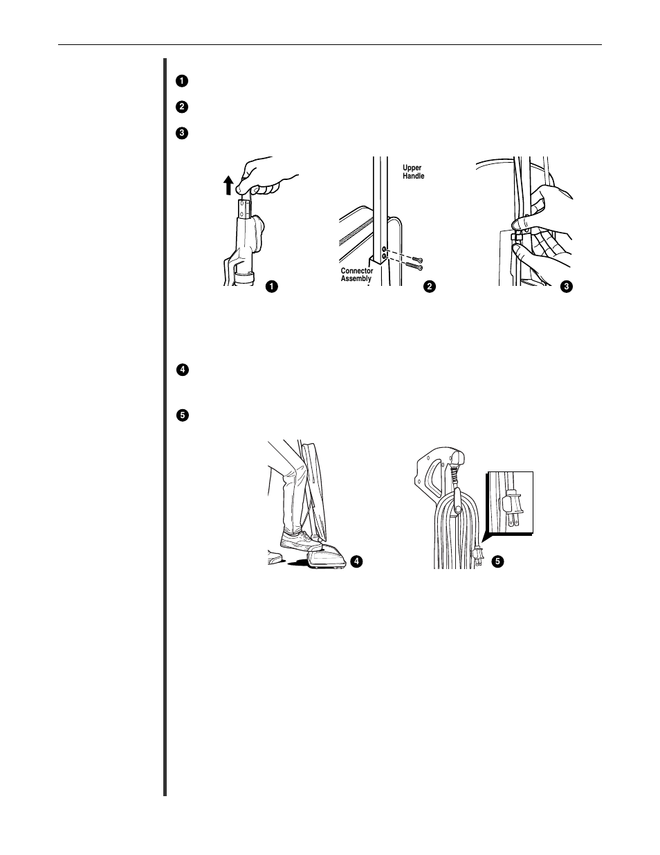 Operation | Oreck XL GOLD SERIES U4151 User Manual | Page 4 / 28