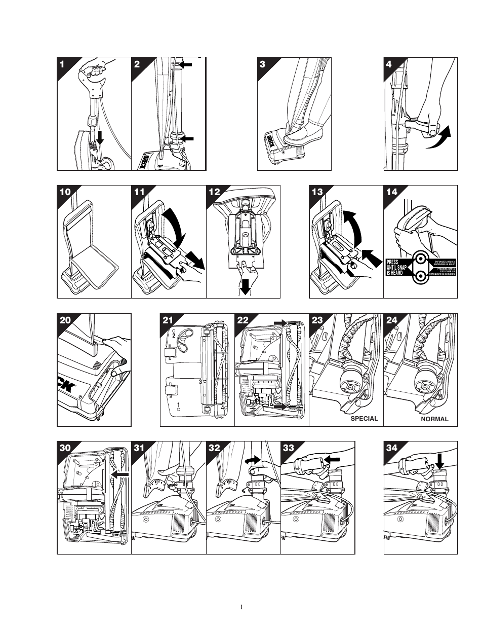Oreck 77224-01REVC User Manual | Page 2 / 8