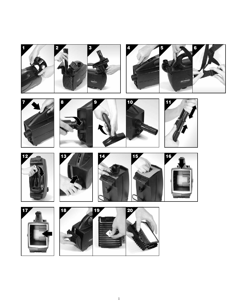 Oreck XL BB1000 User Manual | Page 2 / 15