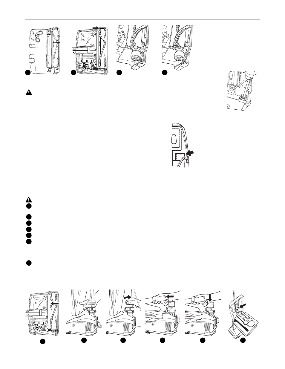 Remplacement de l'éclairage à del, Remplacement du cylindre brosseur, Utilisation d’une tablette oreck fresh air | Blocage ou bourrage | Oreck XL PLATINUM 79011-01REVB User Manual | Page 25 / 28