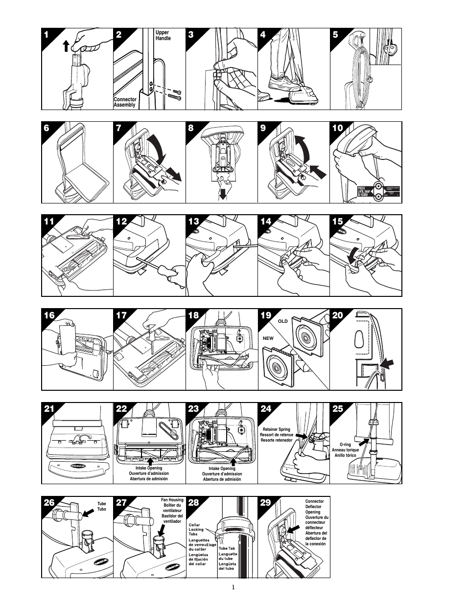 Oreck XL5-105HH User Manual | Page 2 / 8