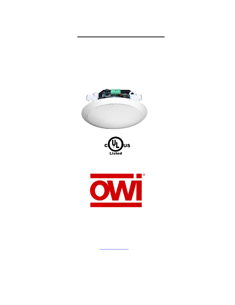 OWI AMP-IC5 User Manual | 16 pages