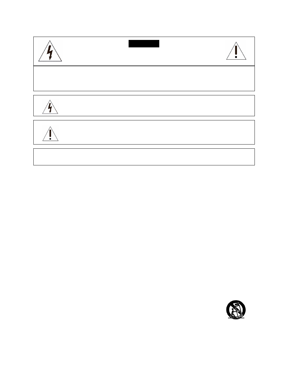 Caution | OWI AMP-IC5 User Manual | Page 2 / 16