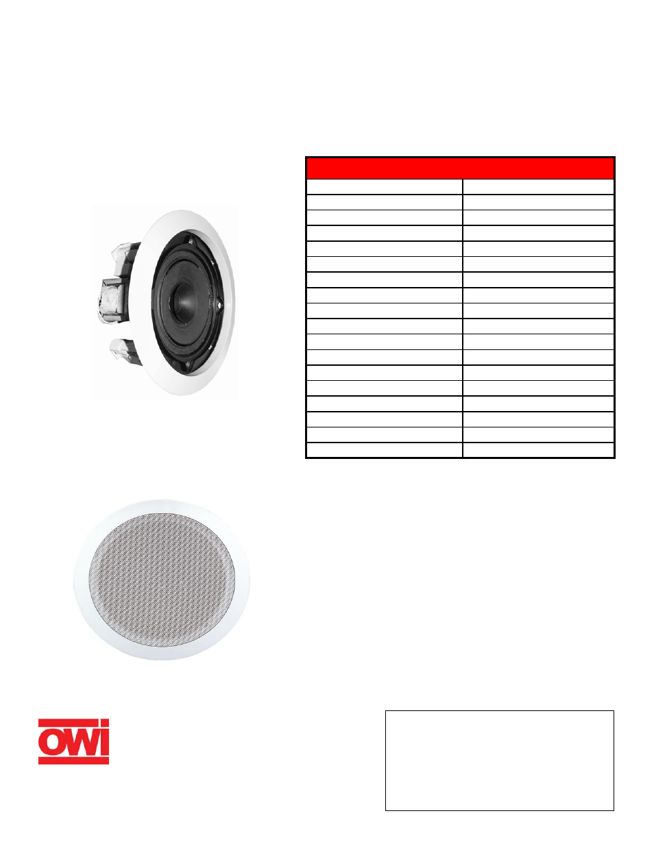 OWI IC5-704 User Manual | 1 page