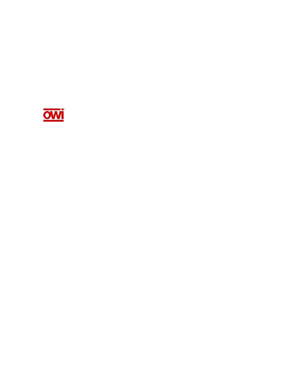 OWI AMP1SGB User Manual | Page 4 / 4