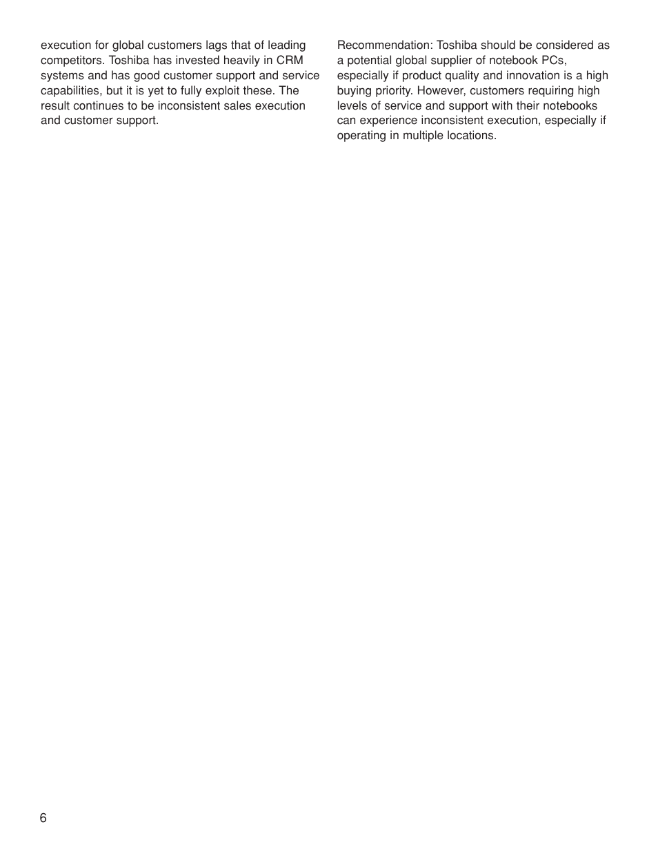 OWI Magic Quadrant for Global Enterprise 2H06 User Manual | Page 6 / 7