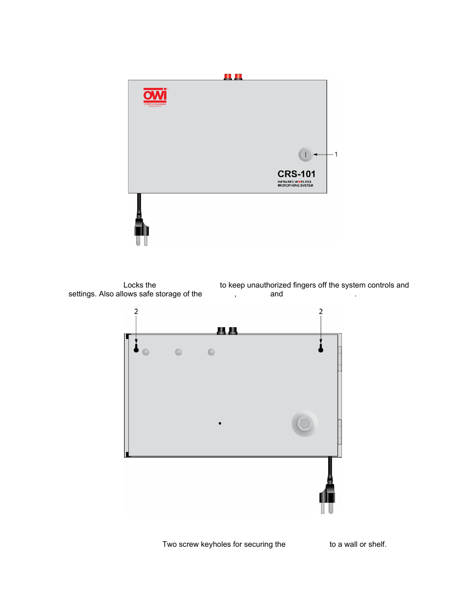 OWI CRS-101 User Manual | Page 5 / 21