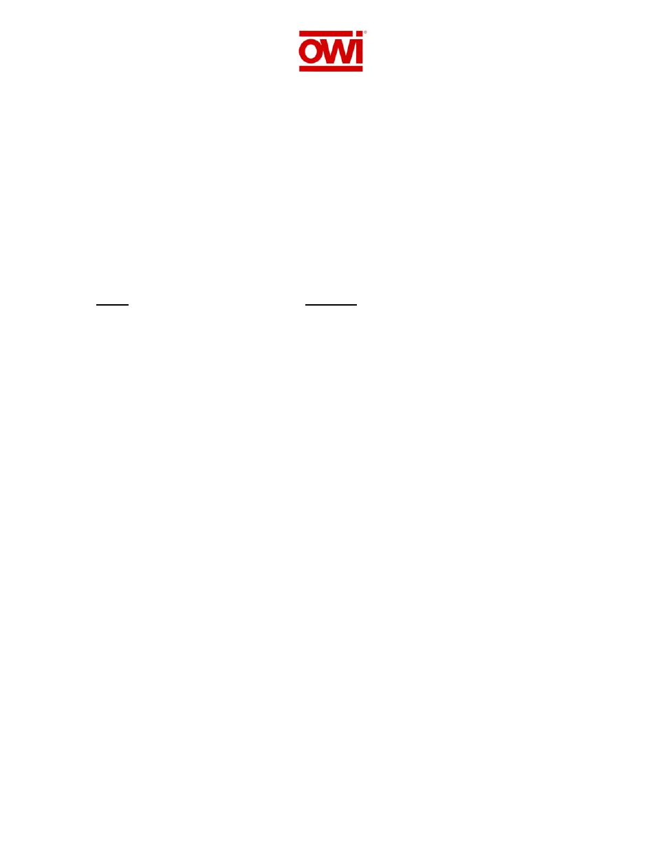 Installation instructions, Model amp3ic6 | OWI AMP-3IC6 User Manual | Page 4 / 12