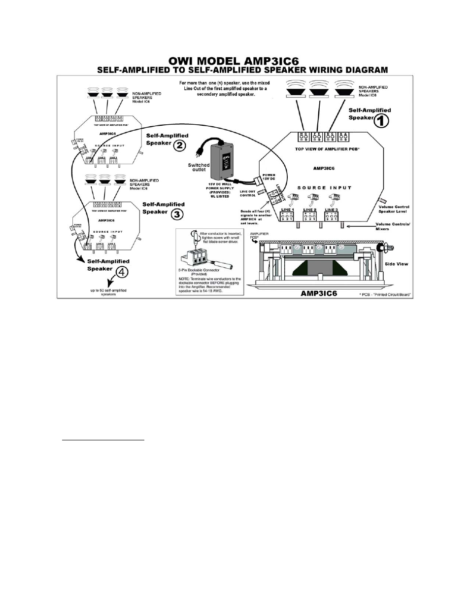 OWI AMP-3IC6 User Manual | Page 5 / 12