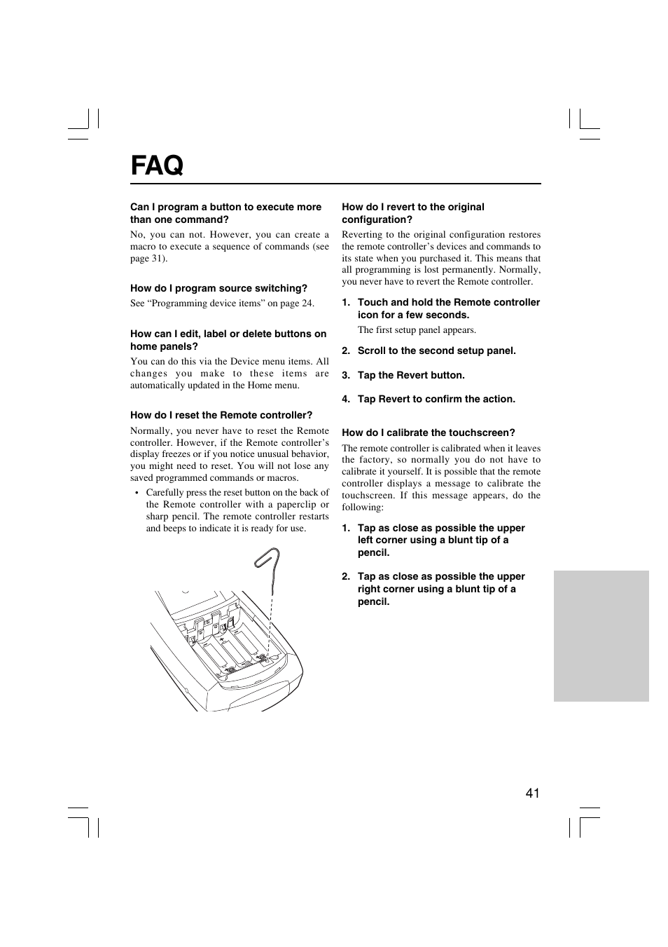 Onkyo USR-5RF User Manual | Page 41 / 44