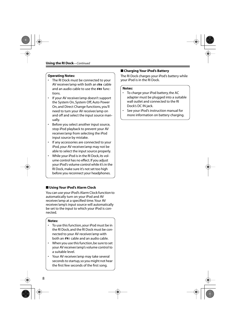 Onkyo DS-A1XP User Manual | Page 8 / 12