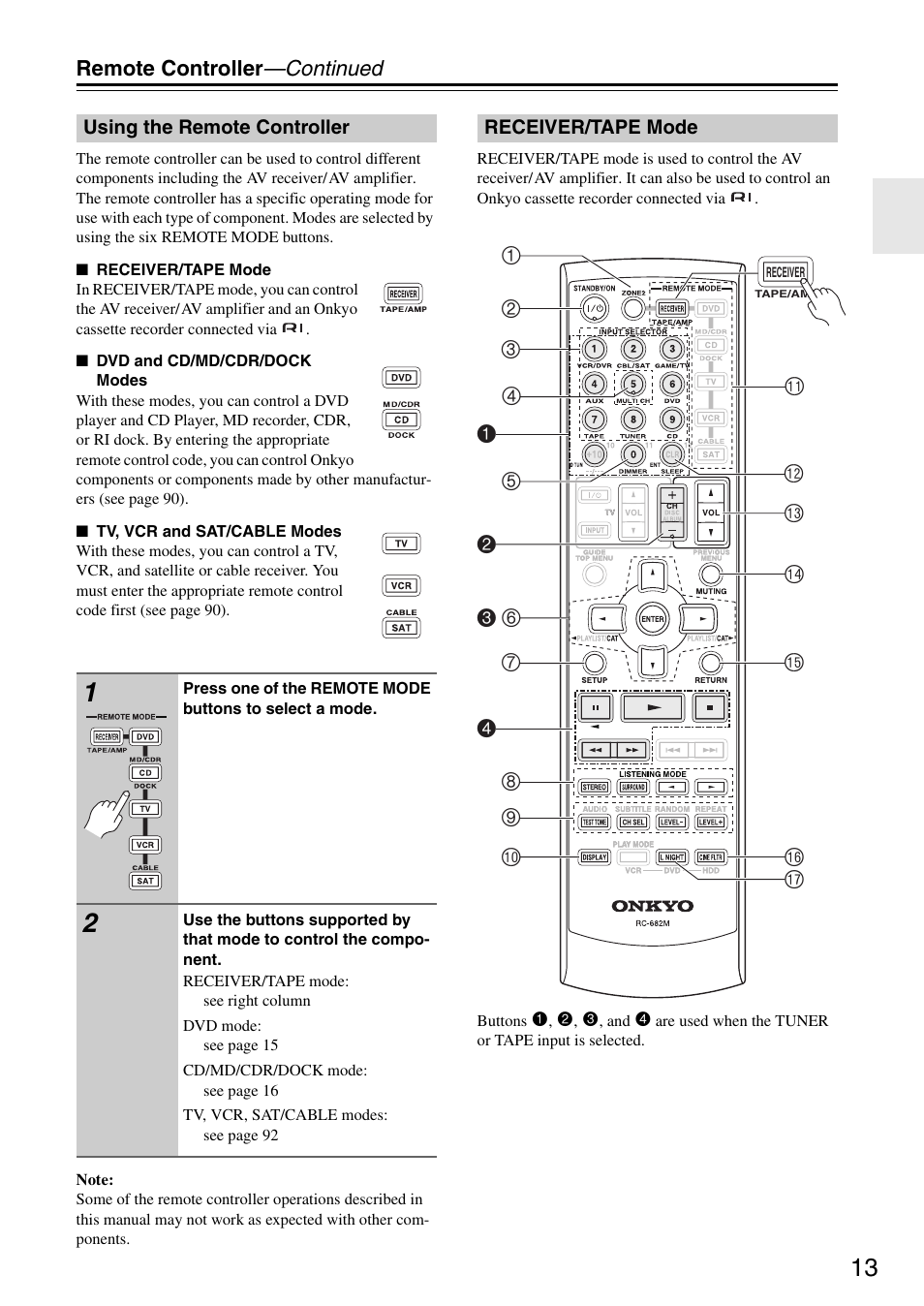 Bn bp br bo bq bl 1 4 5 bm | Onkyo TX-SR605 User Manual | Page 13 / 100