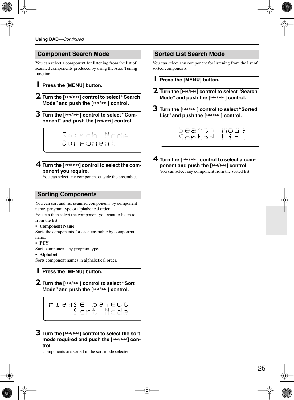 Onkyo CR-505DA User Manual | Page 25 / 40