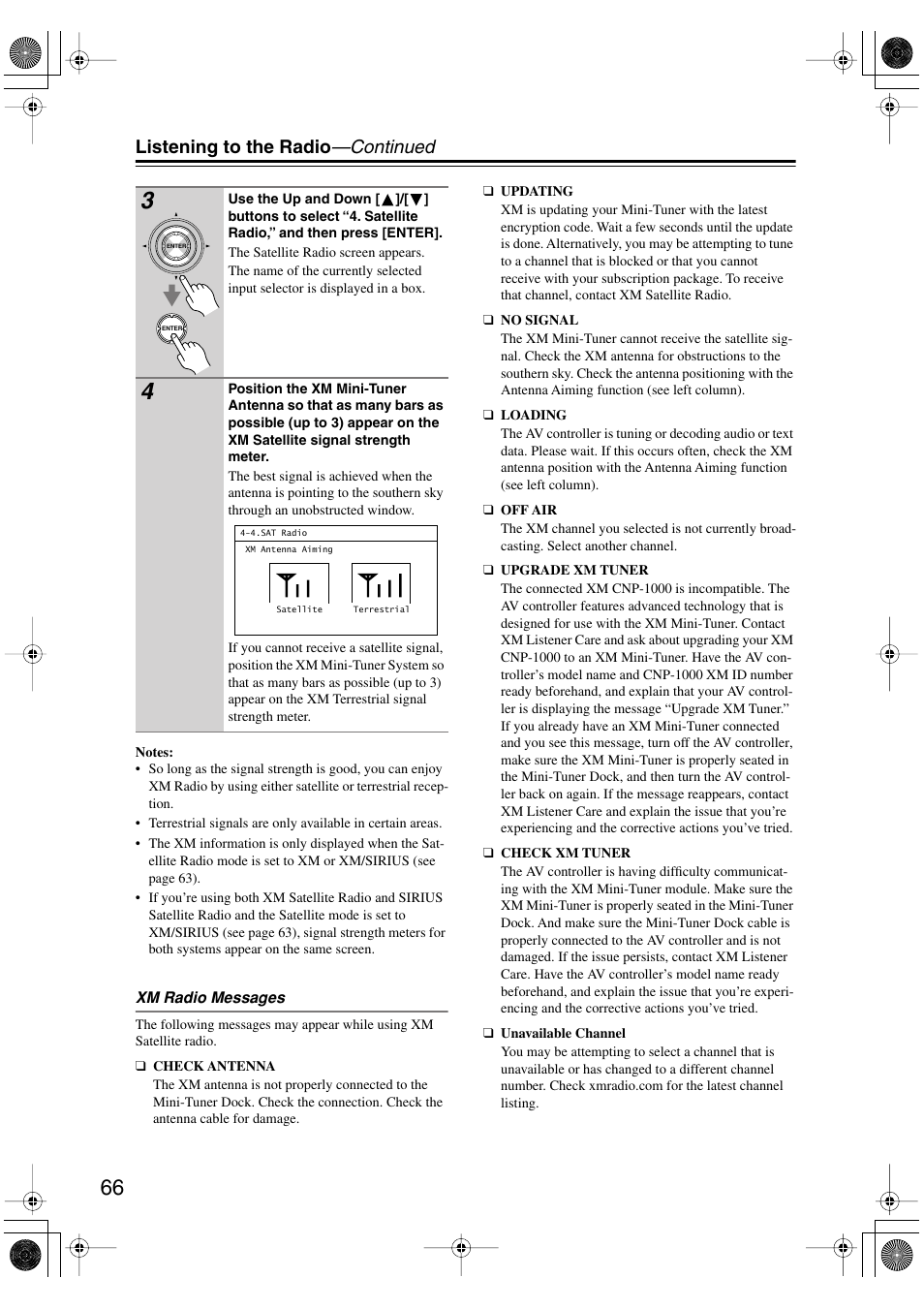 Listening to the radio —continued | Onkyo PR-SC885 User Manual | Page 66 / 128