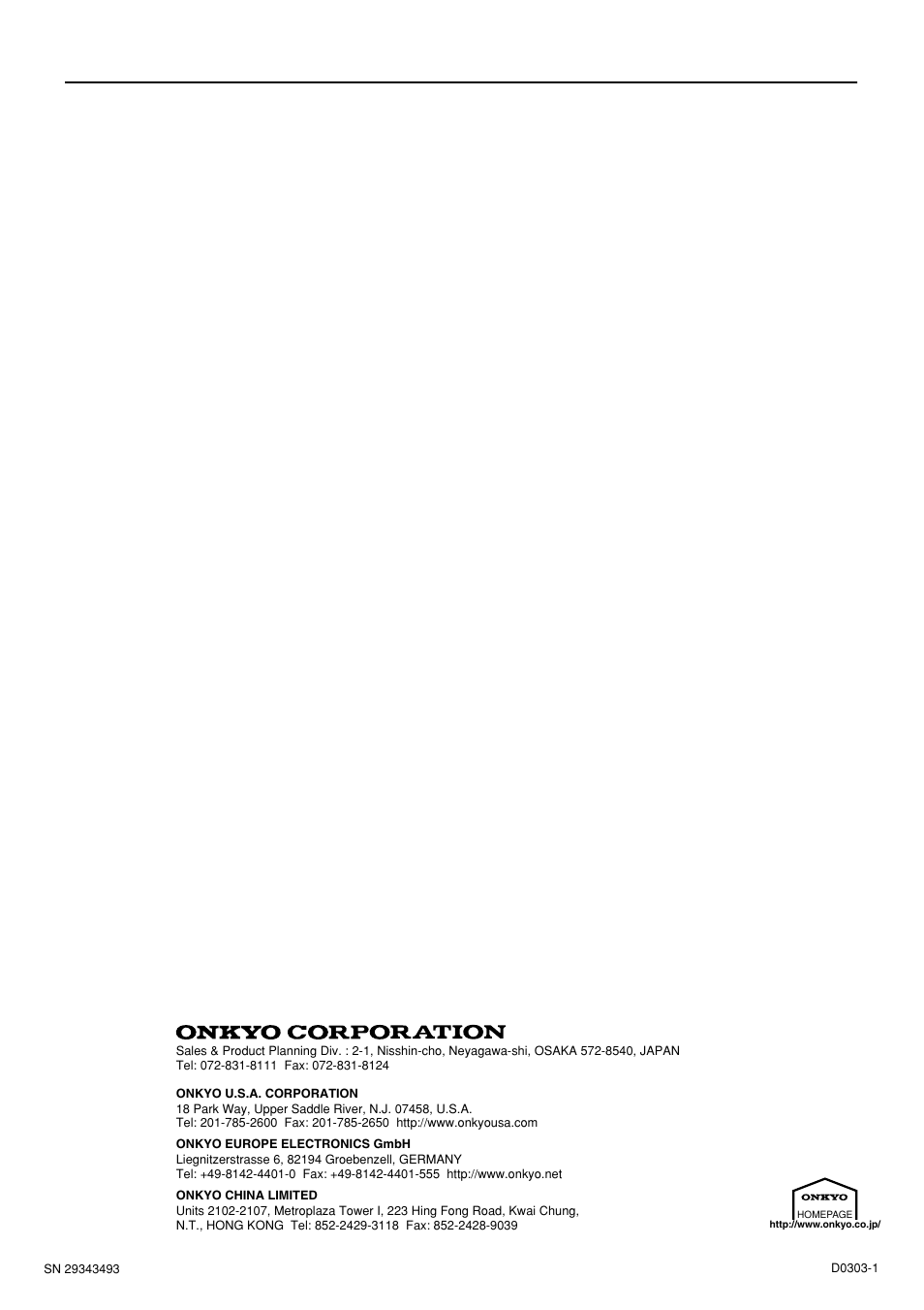 Onkyo TX-SR601E User Manual | Page 80 / 88