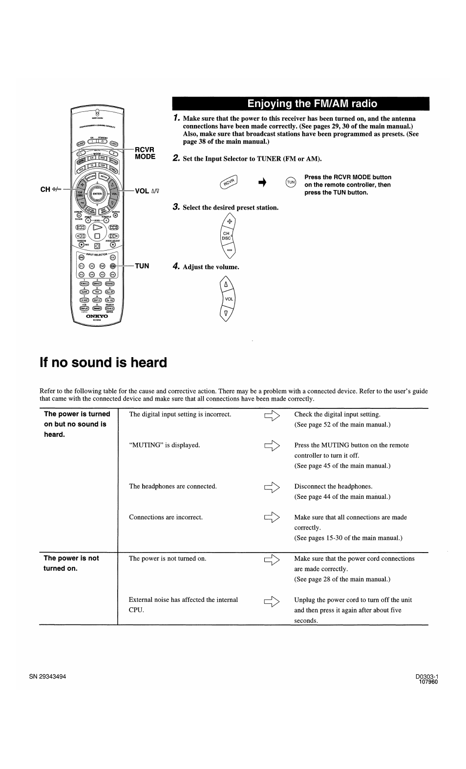Onkyo TX-SR601E User Manual | Page 84 / 88