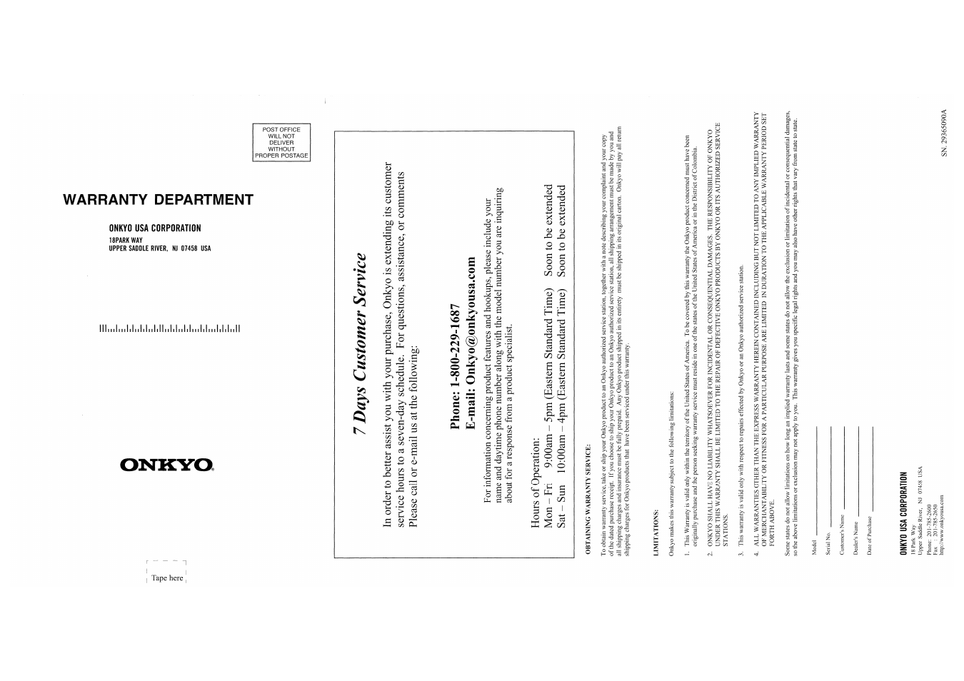 Onkyo TX-SR601E User Manual | Page 87 / 88