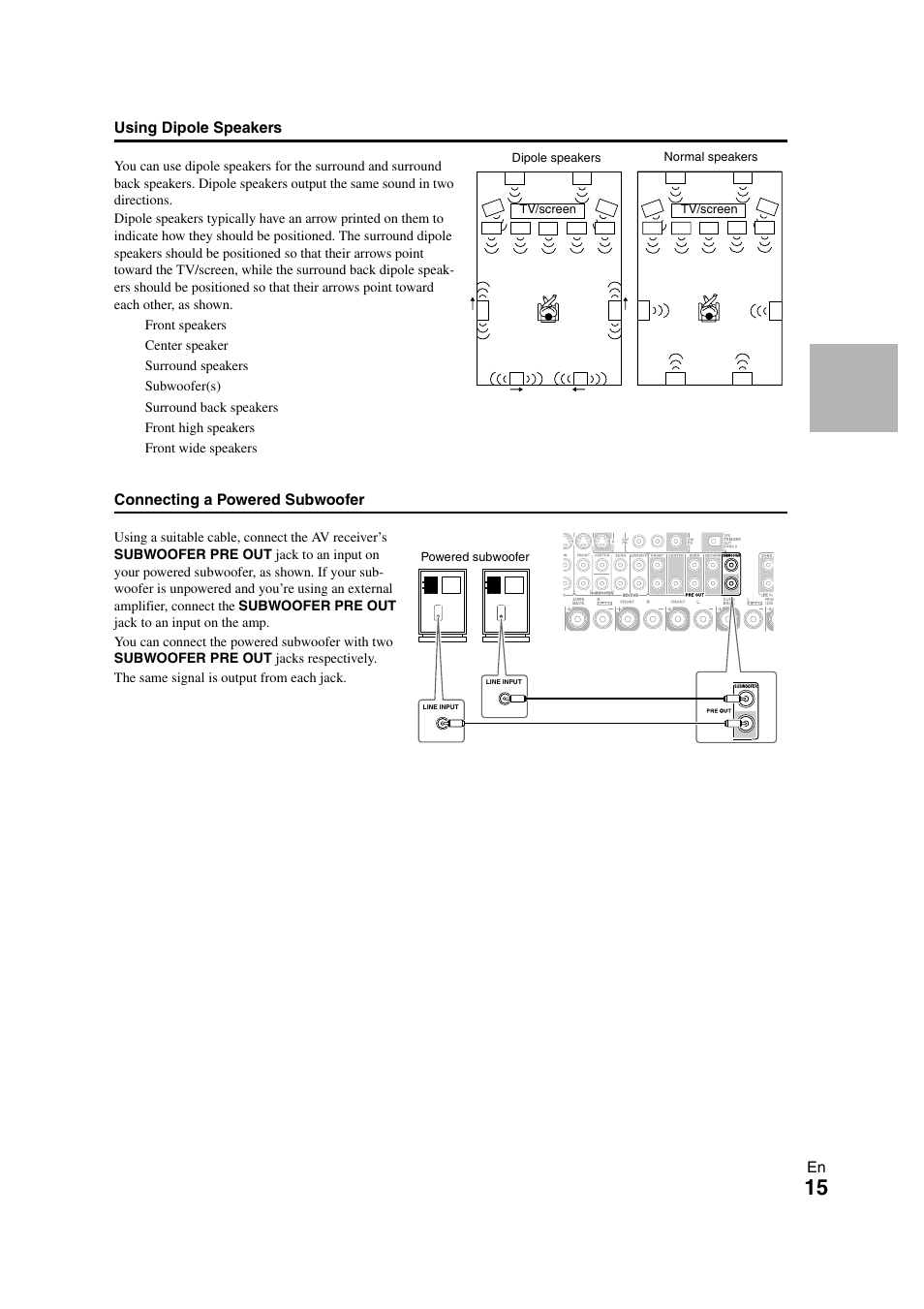 Onkyo TX-NR708 User Manual | Page 15 / 96
